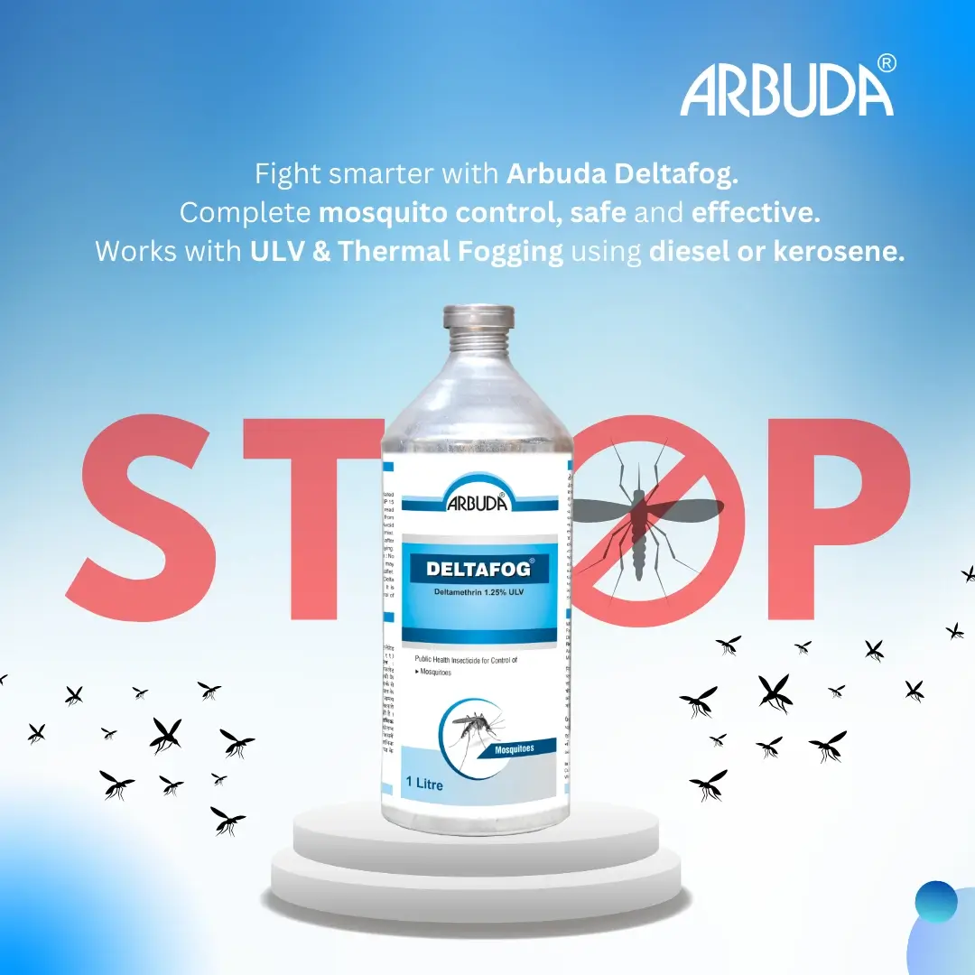 Torpedo Mosquito Fogger Machine with 4 Gas Cans & 1L Deltafog