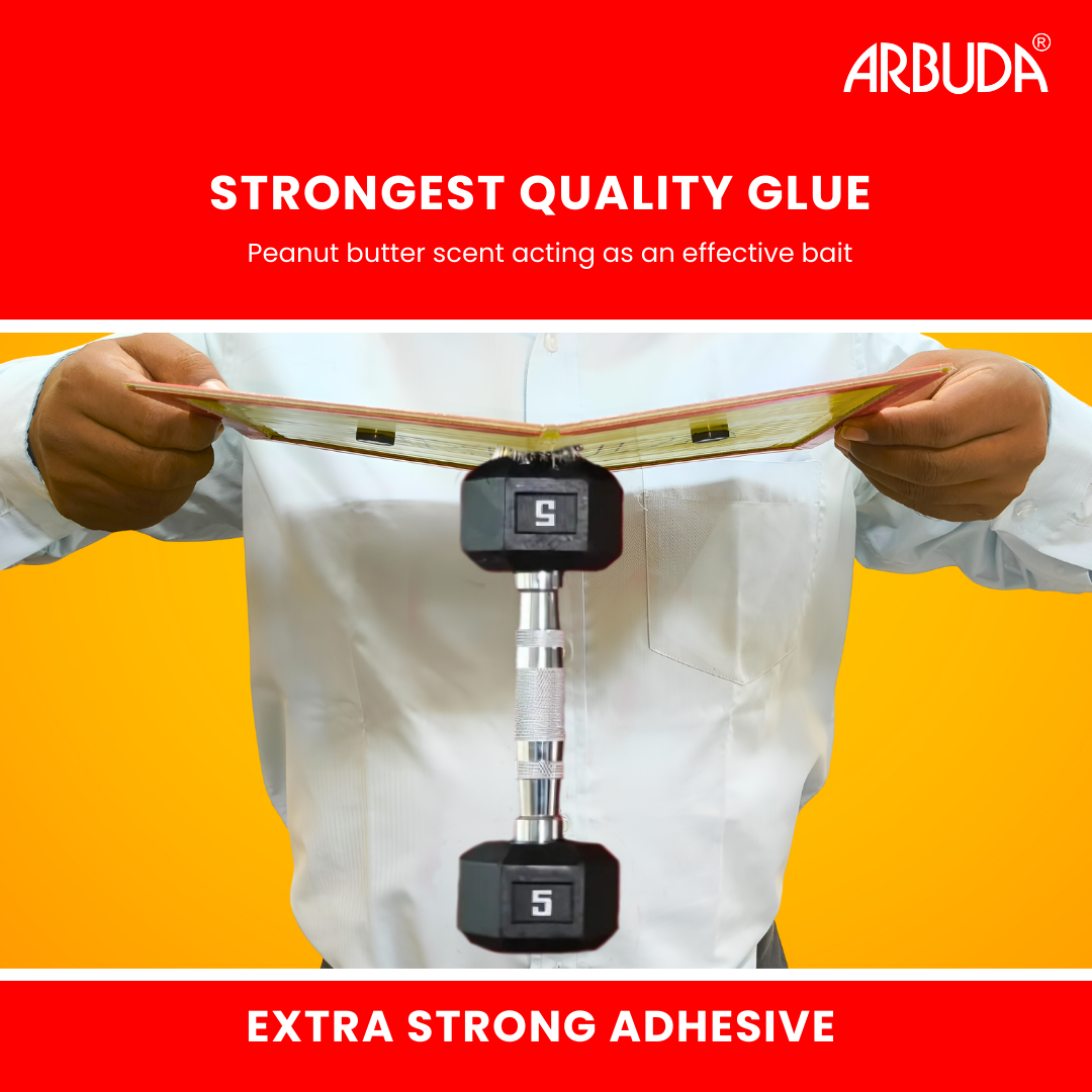 Roachbait Gel 35g + 2 Rat Glue Pad (1 Big + 1 Small)