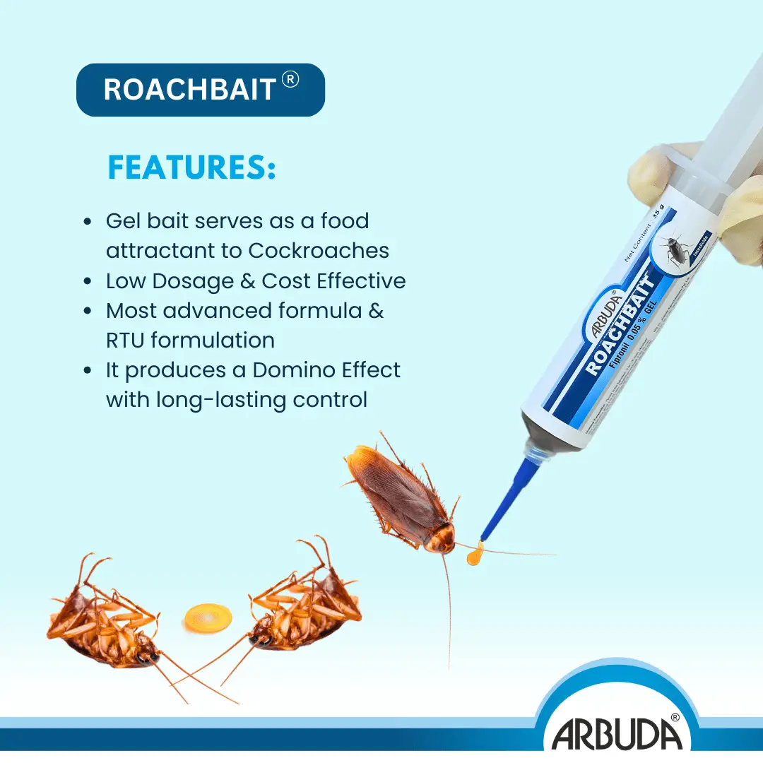 Arbuda Roachbait Cockroach Killer Gel (PACK OF -2)